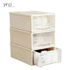 Household Laundry Room Plastic Storage Clothing Drawer Organizer Plastic Products Plastic Drawer Divider