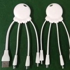 3 in 1 Multiple Octopus Charging cable micro USB & USB Type C cable