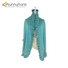 Latest design cashmere wool cape shawl for ladies