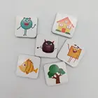custom design 3D pvc rubber paper bubble fridge magnet
