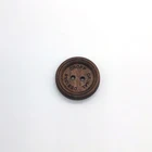 Two-Hole Wooden Environmentally Friendly Custom Snap Button For Clothing,Handmade Wooden Button,Snap Button For Clothing