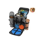 Airline Approved Soft Sided Folding Dog Food Pet Travel Bag