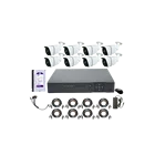 8CH 080P Security bullet Camera System 2.0 Megapixel Ondoor H.264 P2P Cloud ahd dvr kit