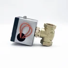 High quality Motorized electrical 2 way valves with screw connection the valve and actuator