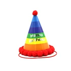 Birthday Party Supplies Cute Clown Paper Cone Cap Baby Hat