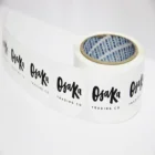 Custom logo printing label sticker round logo brand sticker label rolls
