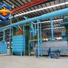 V-process foundry equipment for castings of cast steel