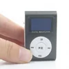 China best portable sport Metal Mini Clip usb MP3 Player kit With display Screen with user manual