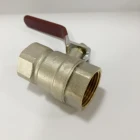 3/4 inch Brass Ball Valve iron ball iron stem