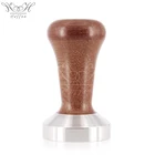 Factory Directly High Quality Professional Flat Base Coffee Espresso Tamper 58 mm, Bakelite Resin Handle
