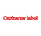 Rhodium Plated Vantage L-O-V-E Customized Stainless Steel Letter Necklace African Jewelry