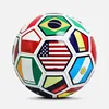 Wholesale Cheap Machine Stitched Country Flag Football, Custom PVC Promotional Soccer Ball in Bulk
