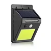 30LED Solar Powered Light, Waterproof Solar PIR Sensor Wall Light for Garden, Yard, Garade Pathway Security Lighting