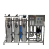 Portable 1000lph ro system water purification industrial machine mini mineral water plant