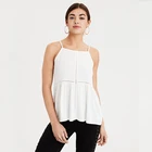 new arrival white ladies crop top custom high quality women clothes latest fashion sexy tank top