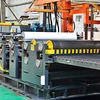 Metal processing and other metallurgy machinery for the stainless steel sheet and coil surface with covered the PVC film