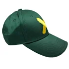 Wholesales fashion green sandwich baseball cap custom glitter baseball cap hat design