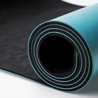 Hot promotional high quality Eco-friendly Custom Label Printed fitness PU natural rubber yoga mats