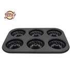 Non Stick Steel Pattern Mini Muffin Pan Bundt Cake Mold