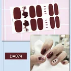 Nail Sticker Hot Sale Custom Printing Women Sexy 3d/2d Waterproof Nail Art 3d Gel Sticker Nail Sticker From Japan