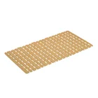 Bamboo Thin non-slip bathroom floor spa bath mat