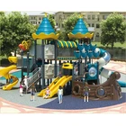 Children Outdoor Plastic Slide Pirate Ship Playground