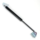 Nitrogen gas strut gas spring for motor vehicle