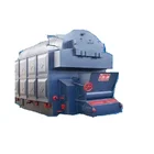 horizontal structure hot water boiler industrial straw fired steam boiler parts
