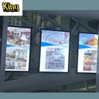 Single sided desktop led light box or a1 led lightbox of led strip lightbox