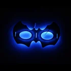 Party Animal Type PVC Material Halloween Glow Stick Bat Mask