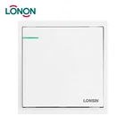 Cheap us 1 gang 1 way electrical Bangladesh on off wall switch socket