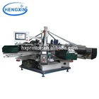 fast speed 6 color double carousel automatic textile screen printing machine for sale