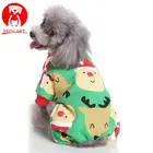 Comfortable Snowman Print Pet Dog Clothes Fashion Christmas Dress Roupinha Cachorro Halloween Disfraz Para Perro Dog Cloth