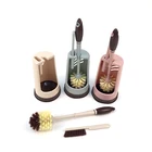 Factory supply toilet bowl brush and holder,clean bathroom brush for toilet