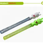 Bubble Candy Toy Cartoon Rabbit Lid Tube Water Soap Bubble Toy For Kids