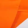 Royal blue Orange FR Satin sateen Cotton Fabric for FRC Flame resistant clothing