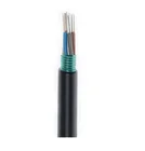 Steel tape direct bury underground optical fiber cable 24/48/96/144 core fibra optic cable GYTS