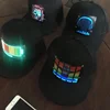 Event Party Supplies Sound Activated Cap Led Hat Custom Light Up El Flashing Cap