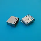 Xyfwcn Hot Sale Best Price Good Quality 90/180 Degree Smt 4pin Female Port 2.0 Usb Front Panel Connector