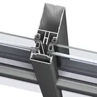Customized Aluminium Profiles Glass Wall Frame