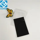 Matt black white zipper pouch / mylar foil URINE TESTS sticks packaging bags