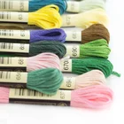 wholesale DMC colors 100% cotton embroidery thread for cross stitch