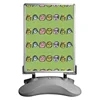 outdoor poster display stand A board signs water filled base swing pavement sign