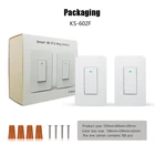 2019 Shenzhen kinetic light switches google alexa wall smart switch 3 way 2 way