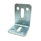 China custom 90 degree hardware stainless steel metal flat right angle corner repair bracket plate