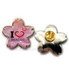 Manufacture Customized Badge Metal Printed with Epoxy Pin