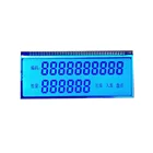 3.0v monochrome 7 segment small lcd panel with backlight