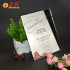 20 Years Factory Free Sample Custom Laser Cut Acrylic Luxury Wedding Invitation Card