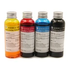 Supercolor 100ML/Bottle 4 Colors Refill Edible Ink Refill Ink For HP803 Coffee Cake Printer