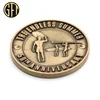 Promotional Gifts Old Gold custom challenge 3D souvenir coin